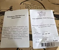 Pork Shoulder Steak Smokey Barbecue Marinade