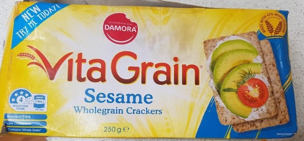 Sesame Wholegrain Crackers