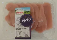 Escalopines de pavo marinados