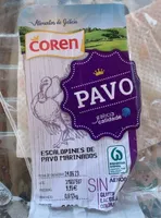 Escalopines de pabo marinados