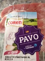 Chuletas de pavo al ajillo