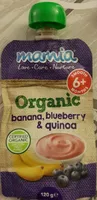 Organic banana, blueberry & quinoa