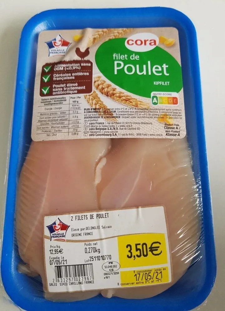 Filets de Poulet