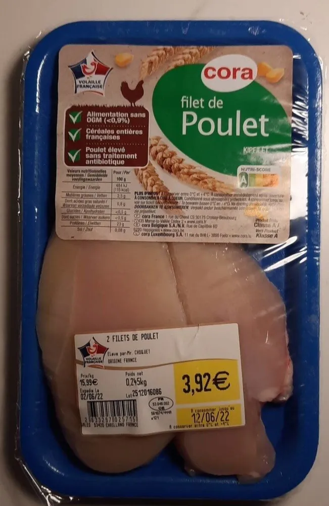 Filet de poulet