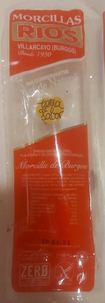 Morcilla de burgos