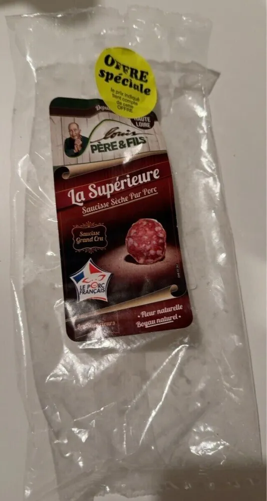 Saucisse sèche Pur Porc la Superieure
