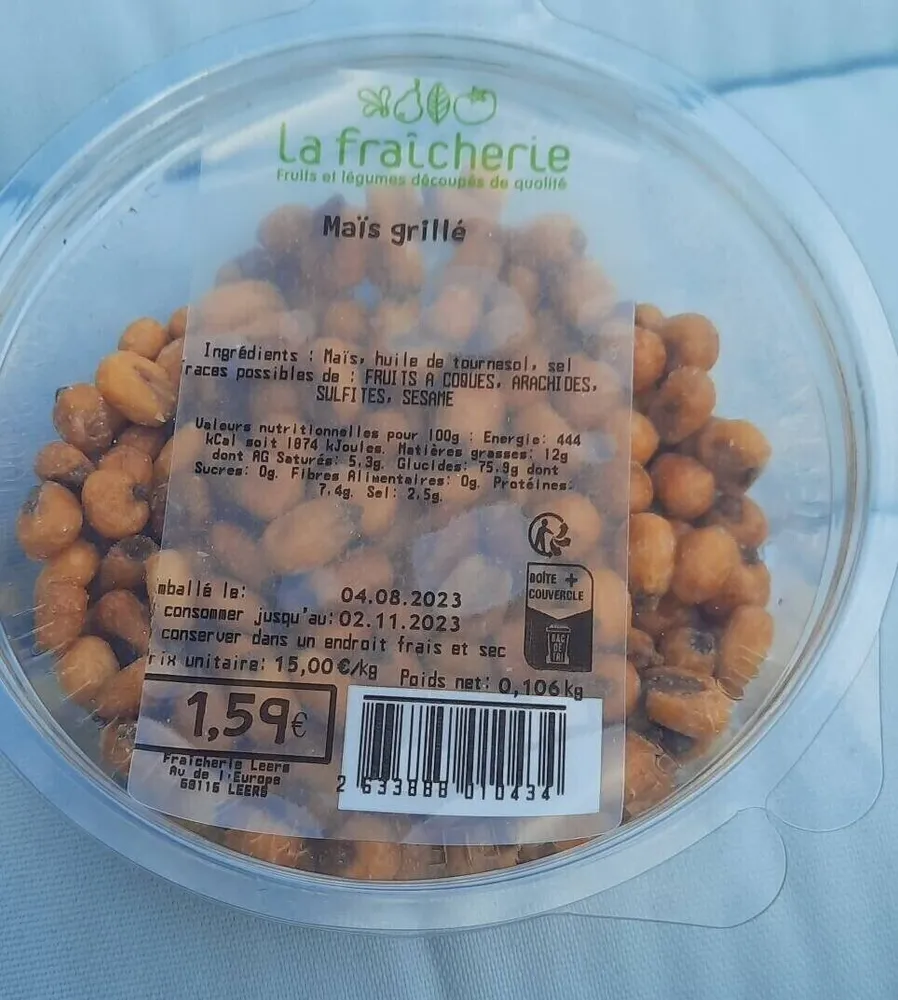 Maïs grillé