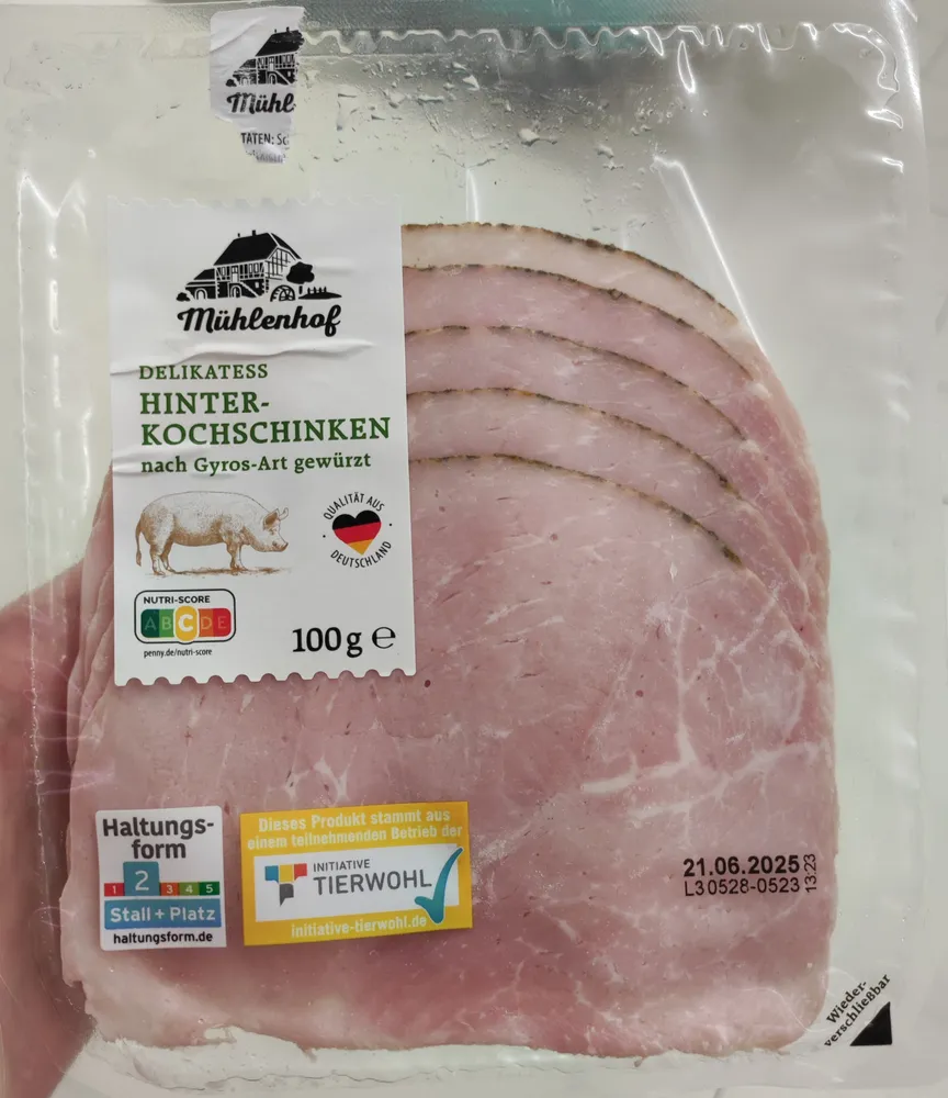 Delikates Hinter Kochschinken