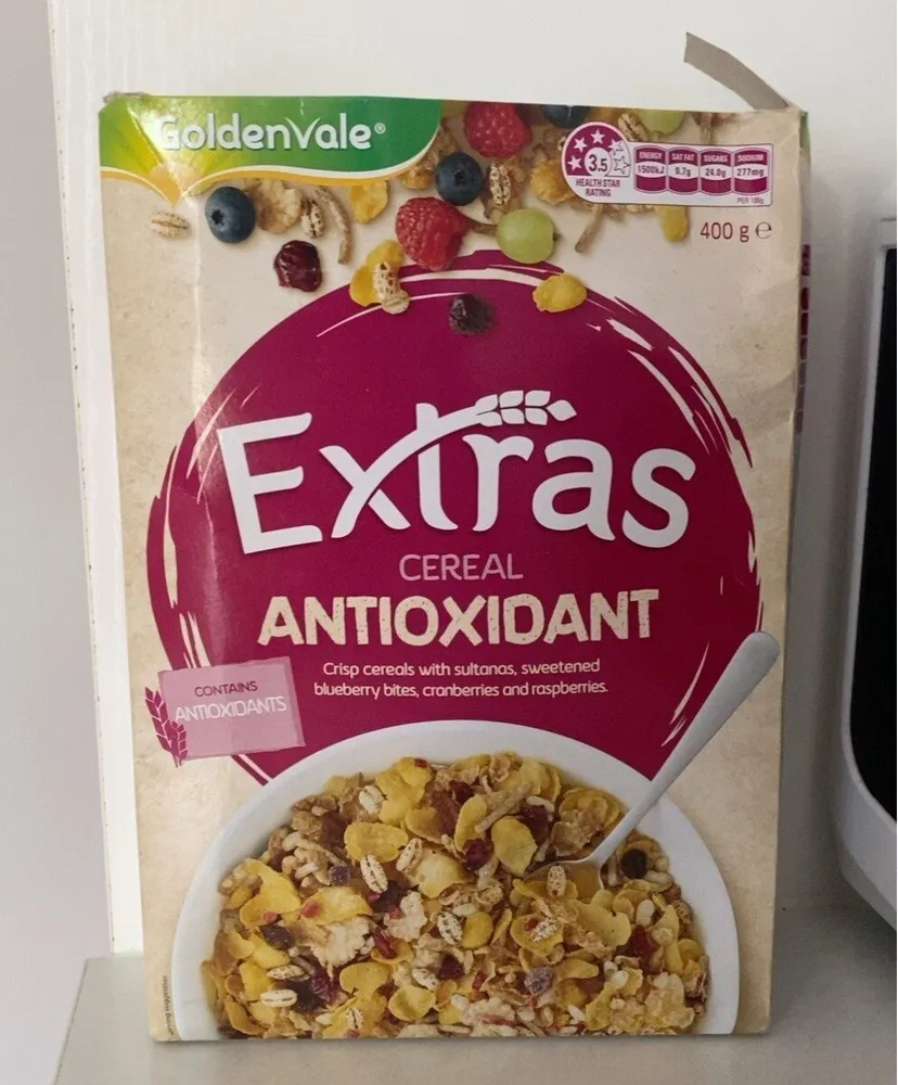 Extras Cereal Antioxidant
