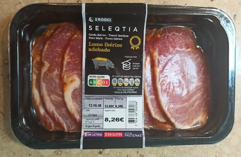 Lomo ibérico adobadi