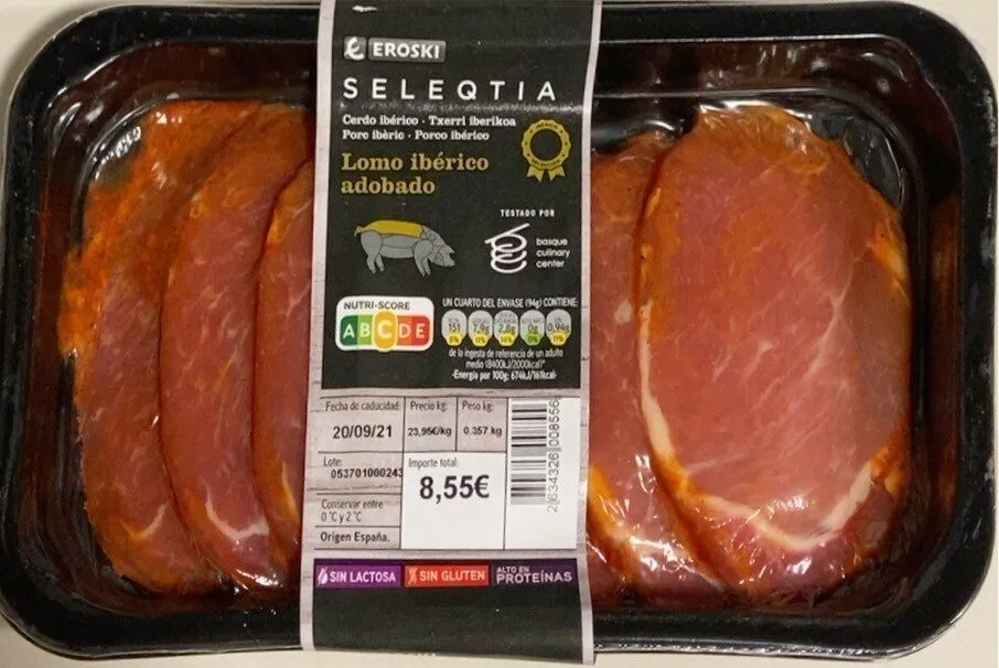 Lomo ibérico adobado