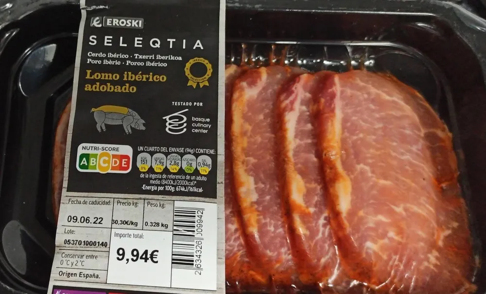 Lomo ibérico adobado