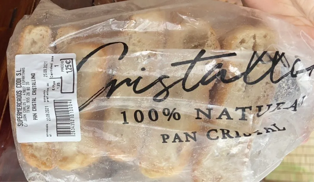 Pan cristal