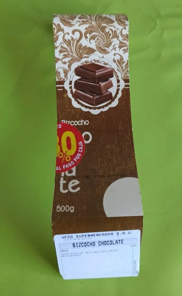 Bizcocho chocolate