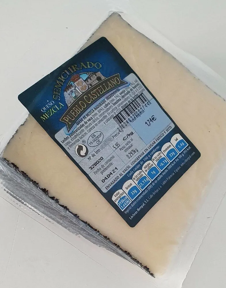 Queso mezcla semicurado