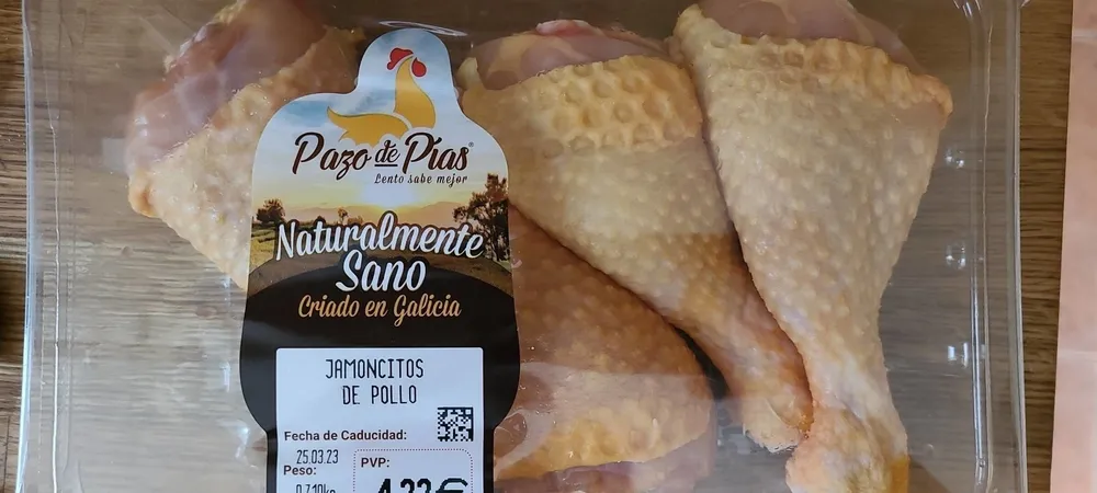 Muslos de pollo Pazo de Pias