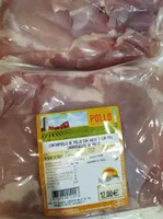 Contramuslo de pollo sin hueso y sin piel