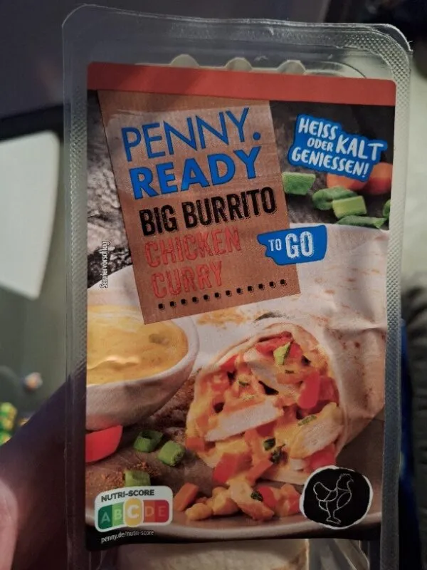 Big burrito Chicken Curry