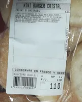 Mimi burguer cristal