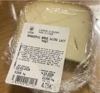 Baskeriu brebis 34% lait pasteurisé