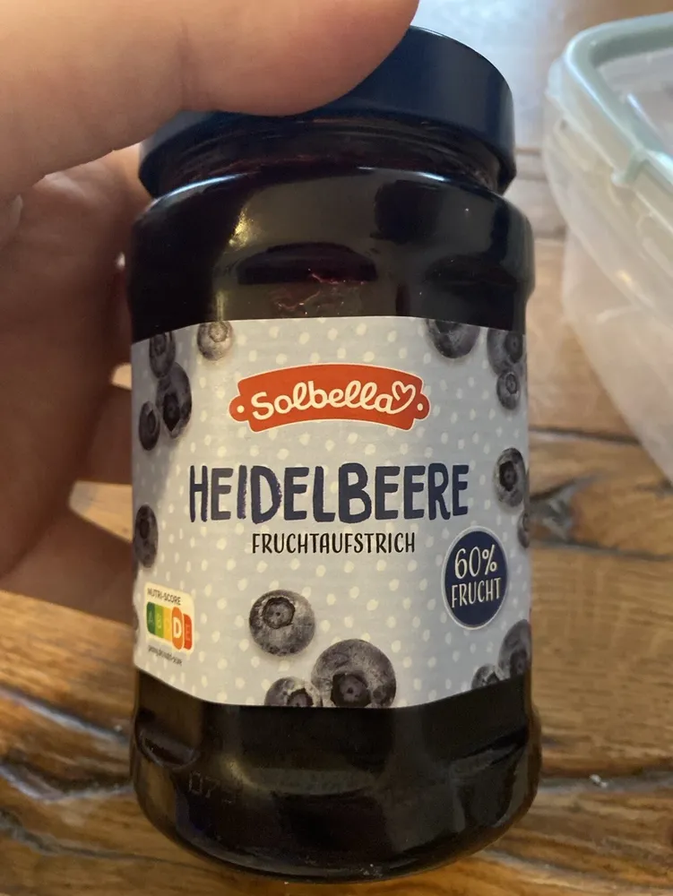 Heidelbeere Fruchtaufstrich