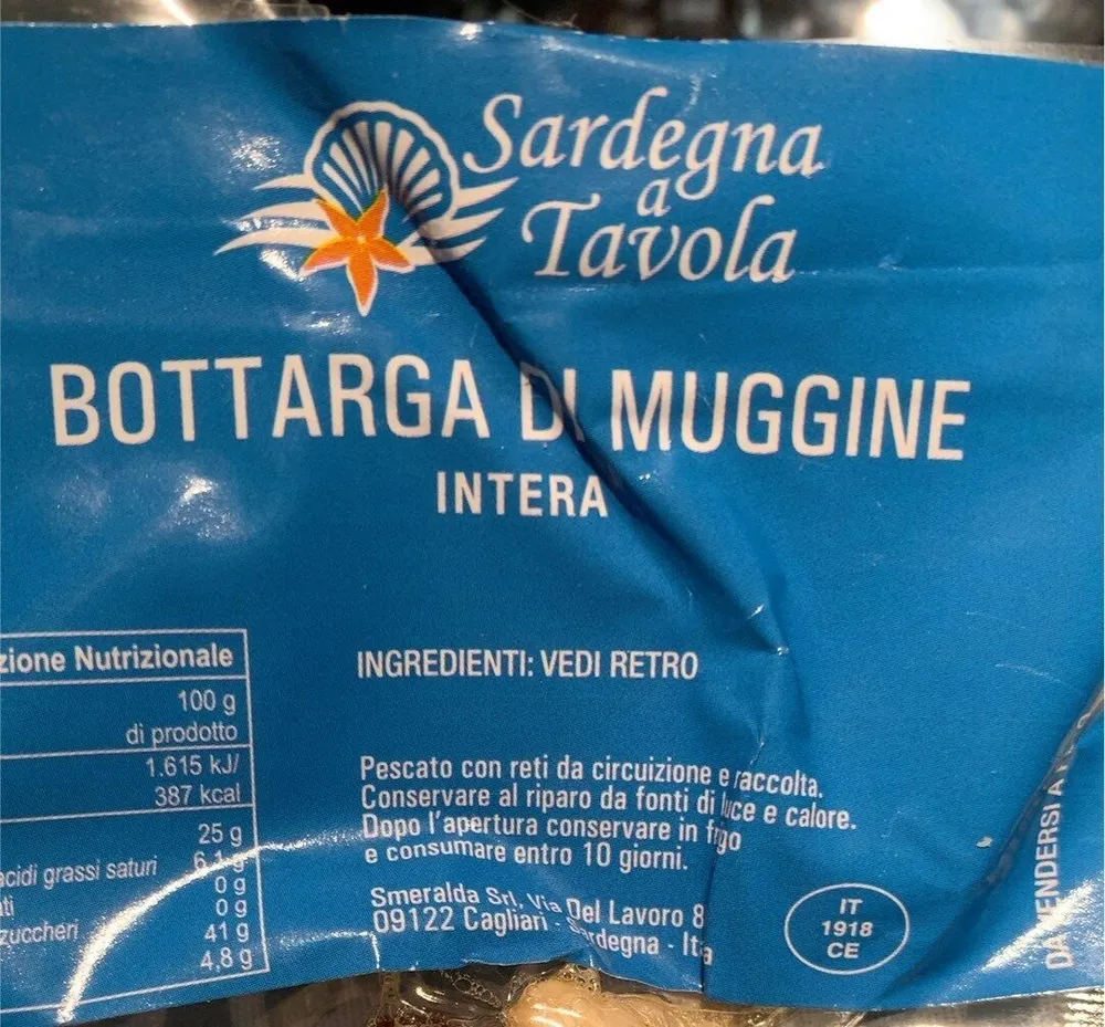 Bottarga di muggine