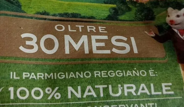 Parmigiano reggiano 30 mesi