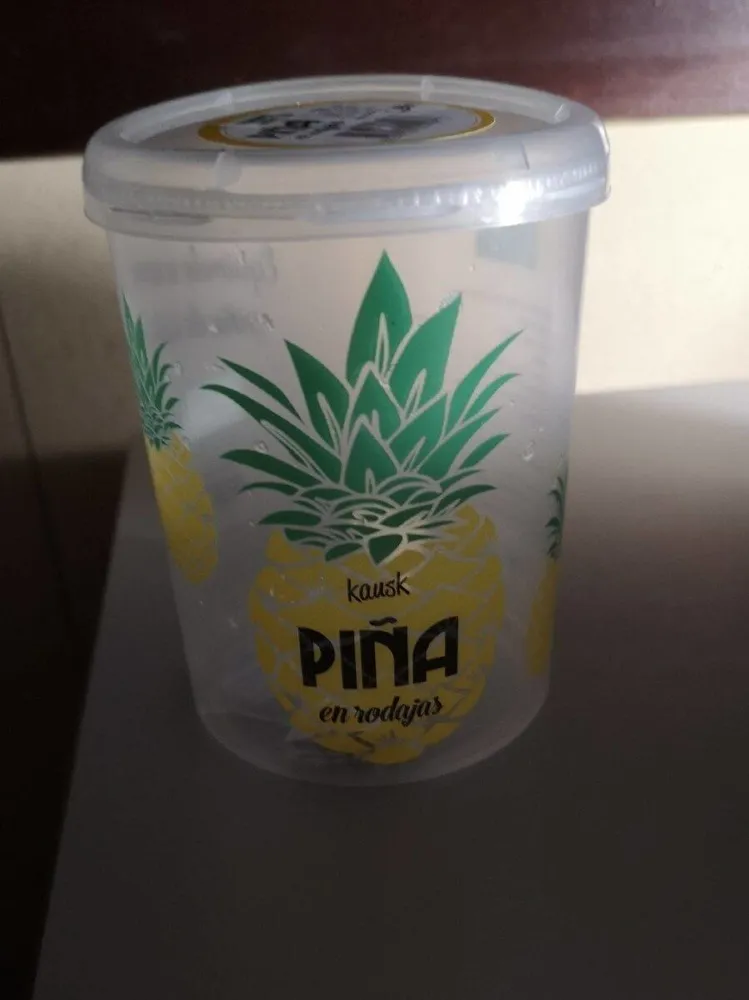 Piña en rodajas
