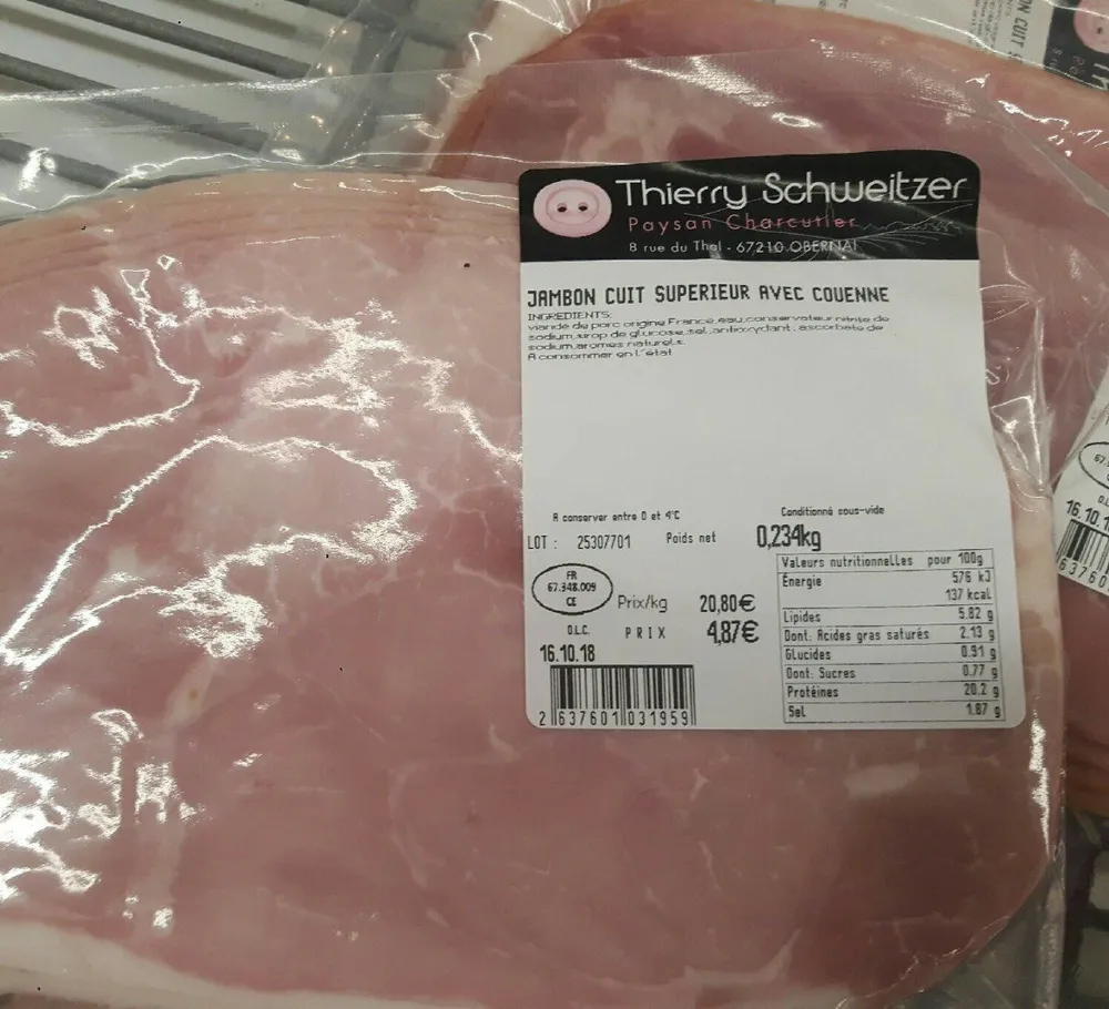 Jambon schweitzer