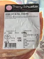 Jambon cuit au miel