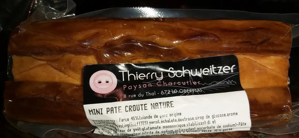 Mini pâté croûte nature