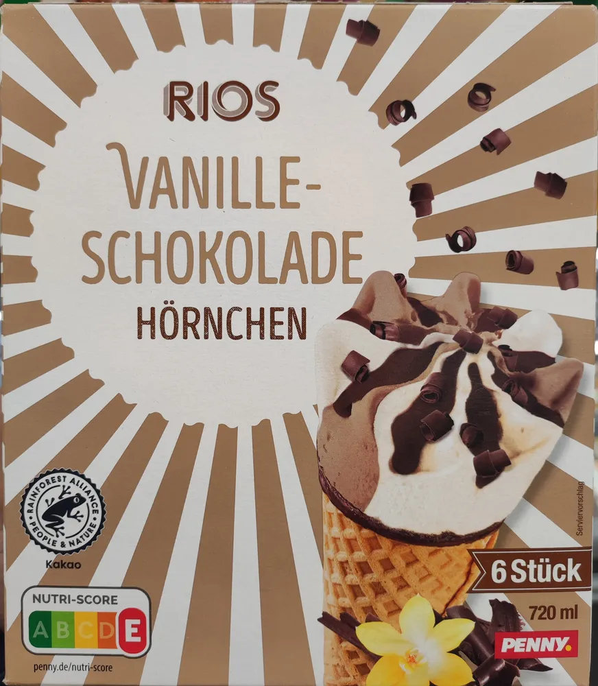 Vanille-Schokolade Hörnchen