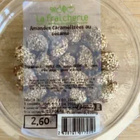 Amandes caramélisées au sesame
