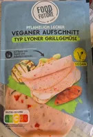 Veganer Aufschnitt, Typ Lyoner, Grillgemüse