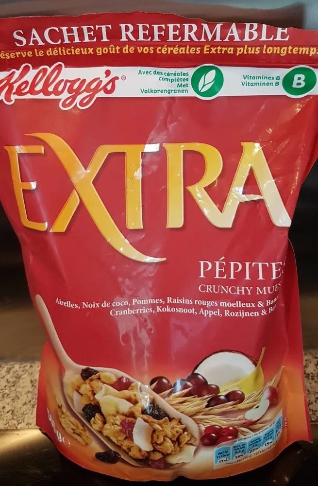 Pépites crunchy muesli en sachet