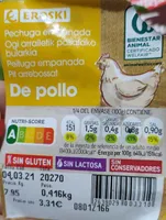 Pechuga empanada