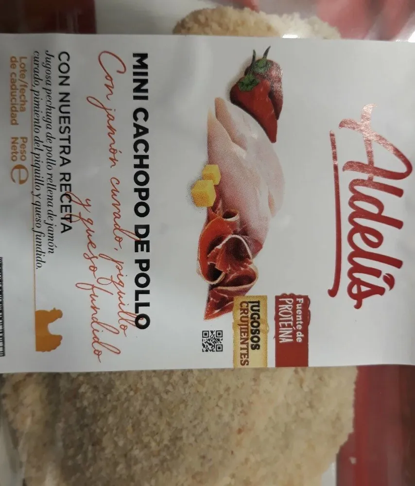 Mini cachopo de pollo