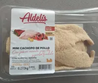 Mini cachopo de pollo