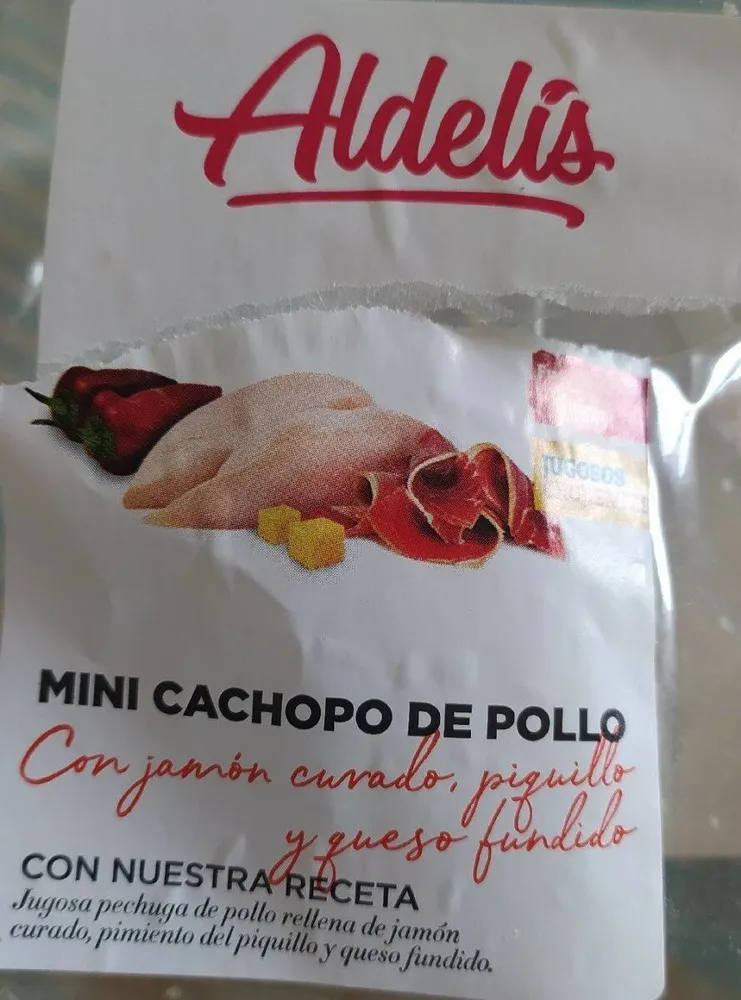 Mini cachopo de pollo