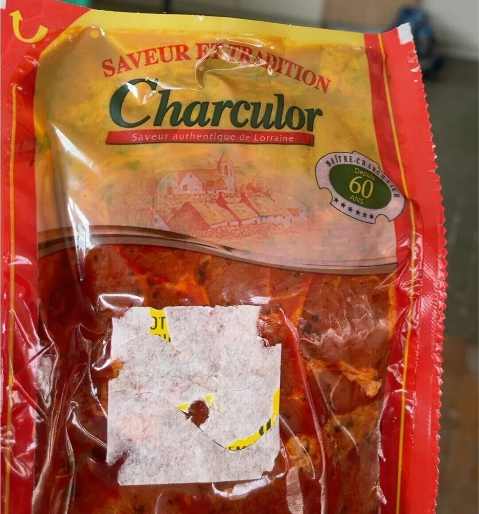 Cote s de porc marinées sans os