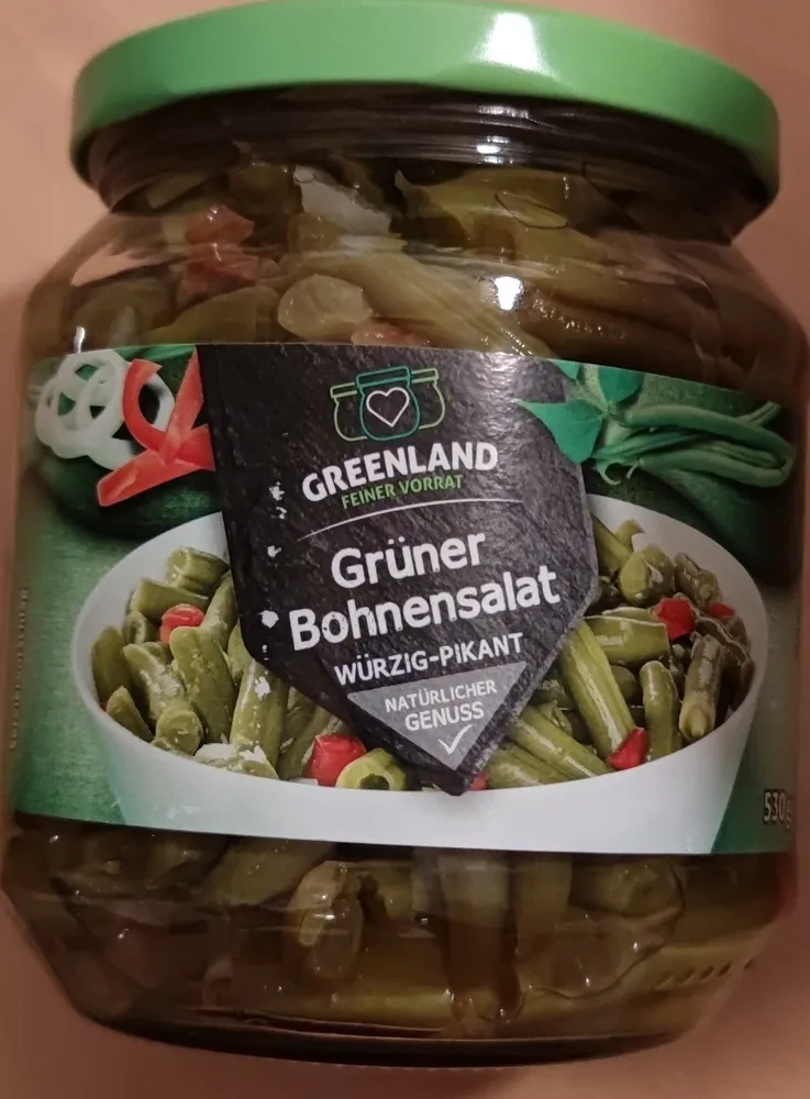 Grüner Bohnensalat