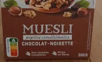 Muesli chocolat noisette