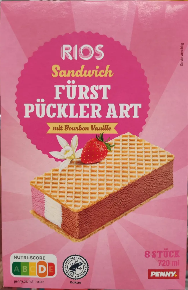Sandwich Fürst Pückler Art