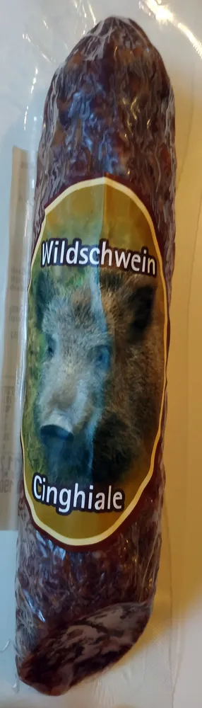 Wildschweinsalami Salame con cinghiale