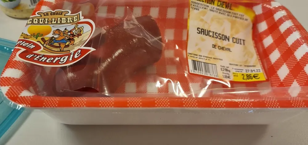Saucisson cuit de cheval