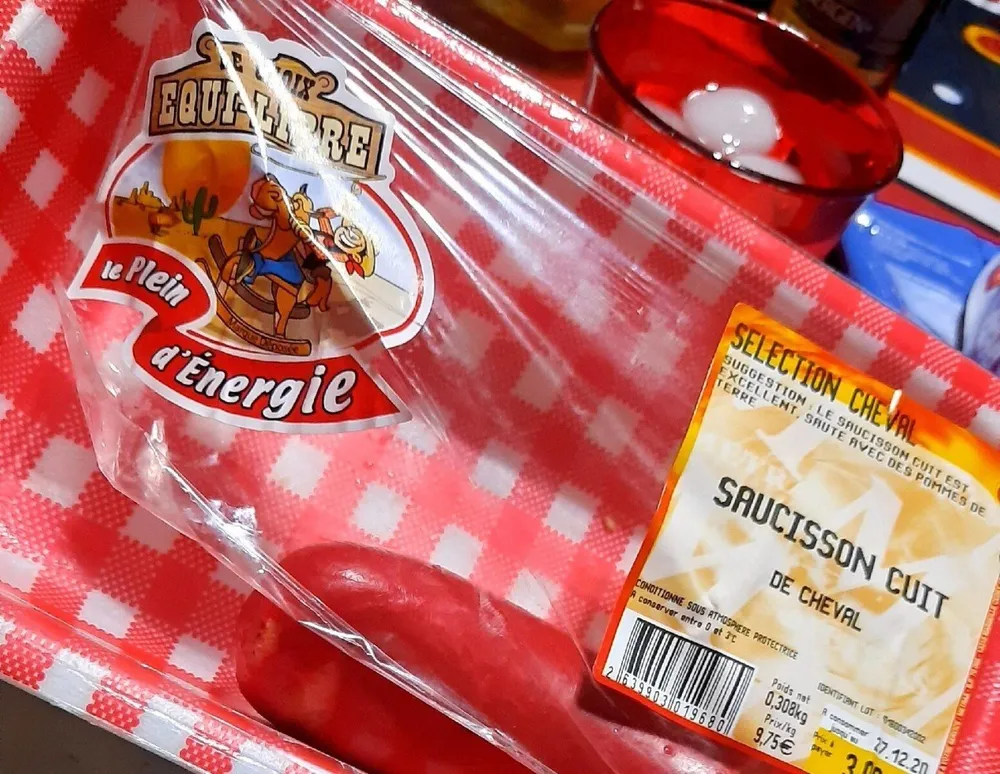 Saucisson cuit de cheval