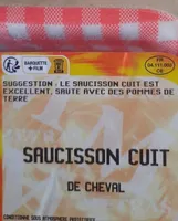 Saucisson cuit de cheval