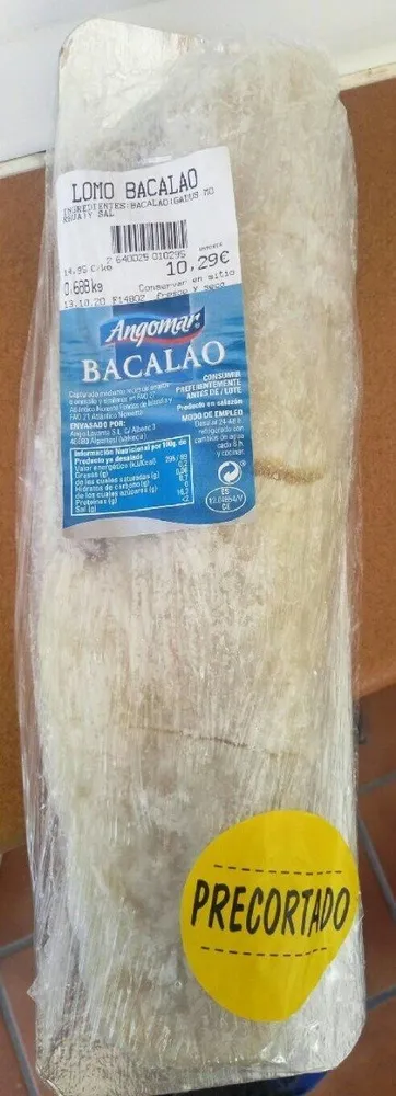 Lomo bacalao