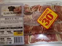 Brocheta pollo Masymas