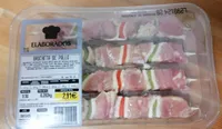 Brocheta de pollo